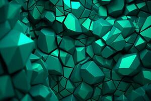 Voronoi Blocks Pattern Texture Background photo