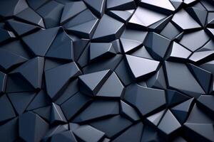Voronoi Blocks Pattern Texture Background photo
