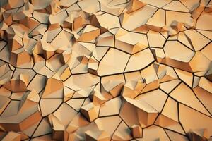 Voronoi Blocks Pattern Texture Background photo