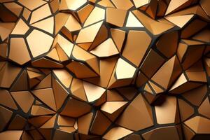 Voronoi Blocks Pattern Texture Background photo