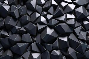 Voronoi Blocks Pattern Texture Background photo