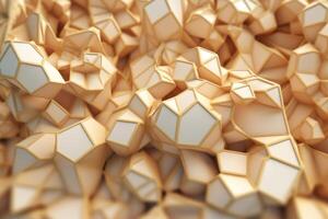 Voronoi Blocks Pattern Texture Background photo