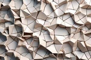 Voronoi Blocks Pattern Texture Background photo