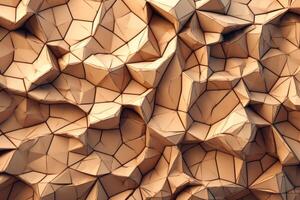 Voronoi Blocks Pattern Texture Background photo