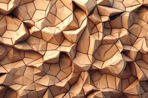 voronoi bloques modelo textura antecedentes generativo ai foto