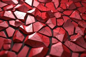 Voronoi Blocks Pattern Texture Background photo