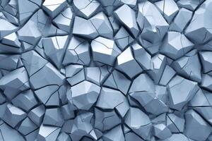 Voronoi Blocks Pattern Texture Background photo
