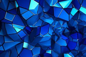 Voronoi Blocks Pattern Texture Background photo