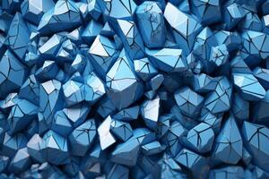 Voronoi Blocks Pattern Texture Background photo