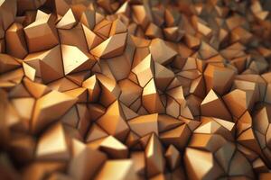 Voronoi Blocks Pattern Texture Background photo