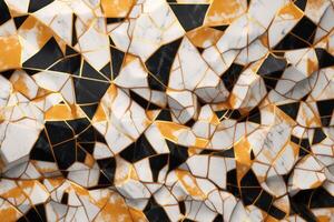 Voronoi Blocks Pattern Texture Background photo