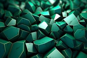 Voronoi Blocks Pattern Texture Background photo