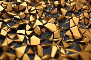 Voronoi Blocks Pattern Texture Background photo