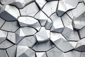 Voronoi Blocks Pattern Texture Background photo