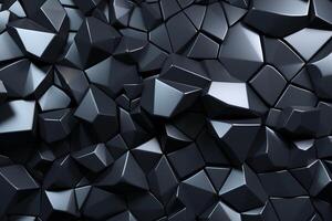 Voronoi Blocks Pattern Texture Background photo