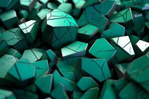 Voronoi Blocks Pattern Texture Background photo