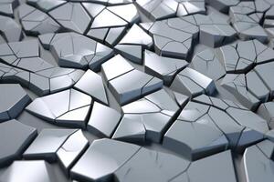 Voronoi Blocks Pattern Texture Background photo