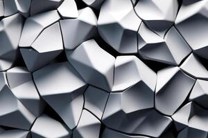 Voronoi Blocks Pattern Texture Background photo