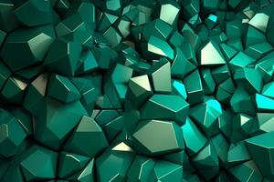 Voronoi Blocks Pattern Texture Background photo