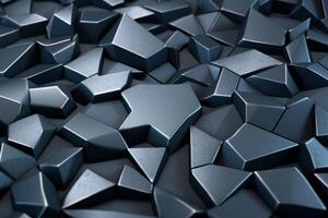 Voronoi Blocks Pattern Texture Background photo