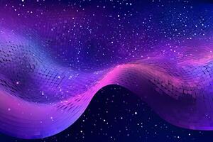 Abstract Wave Mesh Point Cloud Array Background Design generative AI photo