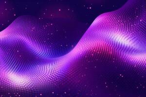 Abstract Wave Mesh Point Cloud Array Background Design generative AI photo