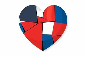 Diverse and Unique Minimalist Sleek and Defined Heart Design Graphic generative AI photo