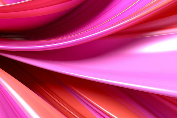 Dynamic Colored Lines Gradient Abstract Background generative AI