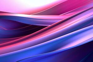 Dynamic Colored Lines Gradient Abstract Background generative AI photo