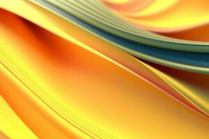 Dynamic Colored Lines Gradient Abstract Background generative AI photo