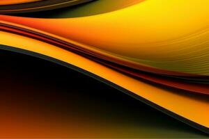 Dynamic Colored Lines Gradient Abstract Background generative AI photo