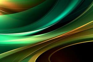 Dynamic Colored Lines Gradient Abstract Background generative AI photo