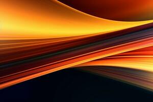 Dynamic Colored Lines Gradient Abstract Background generative AI photo