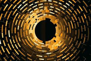 Modern Tech Encrypted Data Theme Background generative AI photo