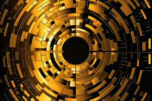 Modern Tech Encrypted Data Theme Background generative AI photo