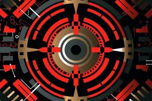 Modern Tech Encrypted Data Theme Background generative AI photo