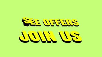 see offers ... video