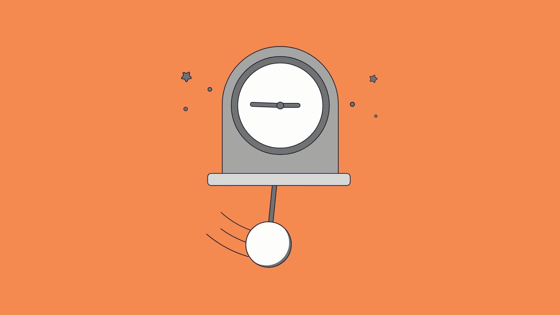 2d animation time measure 28379785 Stock Video at Vecteezy