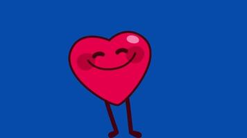 funny heart animated , valentine day video