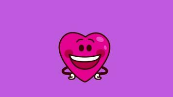 grappig hart geanimeerd , Valentijn dag video