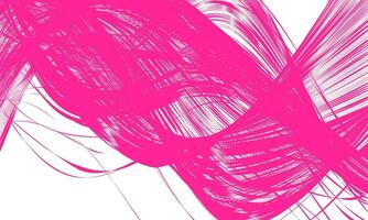 Waves of magenta lines. Abstract wavy stripes on a white background. Creative line art. Vector illustration EPS 10.