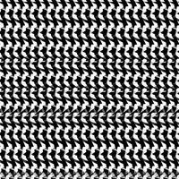 a black and white hounds pattern with a white background. generative ai. photo