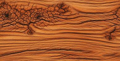 a close up of a wood grained surface with a pattern. generative ai. photo