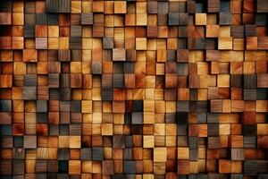 Texture wood background , Generative AI. photo