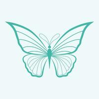 Elegant Butterfly Icon Vector - Graceful and Versatile Insect Symbol for Creative Projects