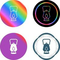 Oil Lamp Vector Icon