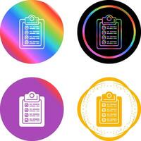 Checklist Vector Icon