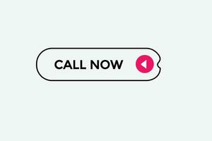 new call now modern, website, click button, level, sign, speech, bubble  banner, vector