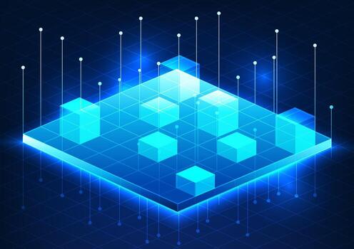 Metaverse technology background is virtual world technology that can be used to learn For entertainment or business meetings Using VR equipment It is a future innovation. vector