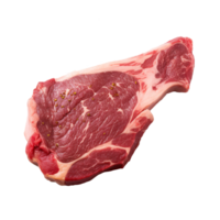 rauw t-bone steak. ai generatief png